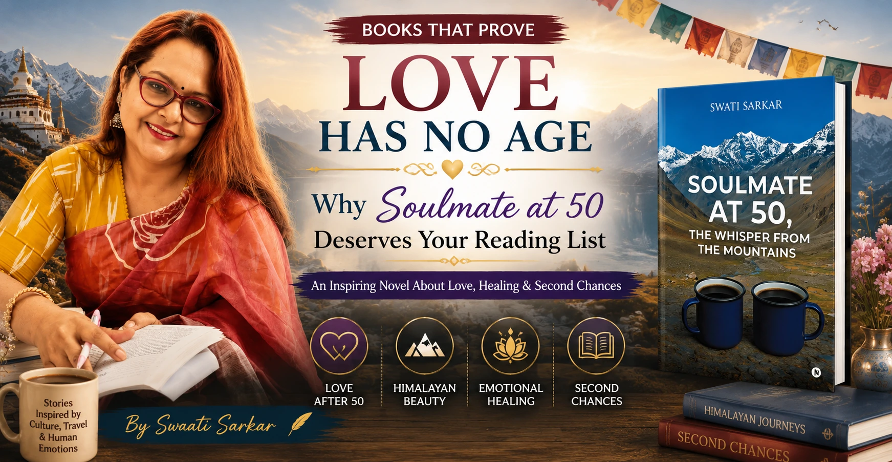 Soulmate at 50, the Whisper from the Mountains - Author Swaati Sarkar