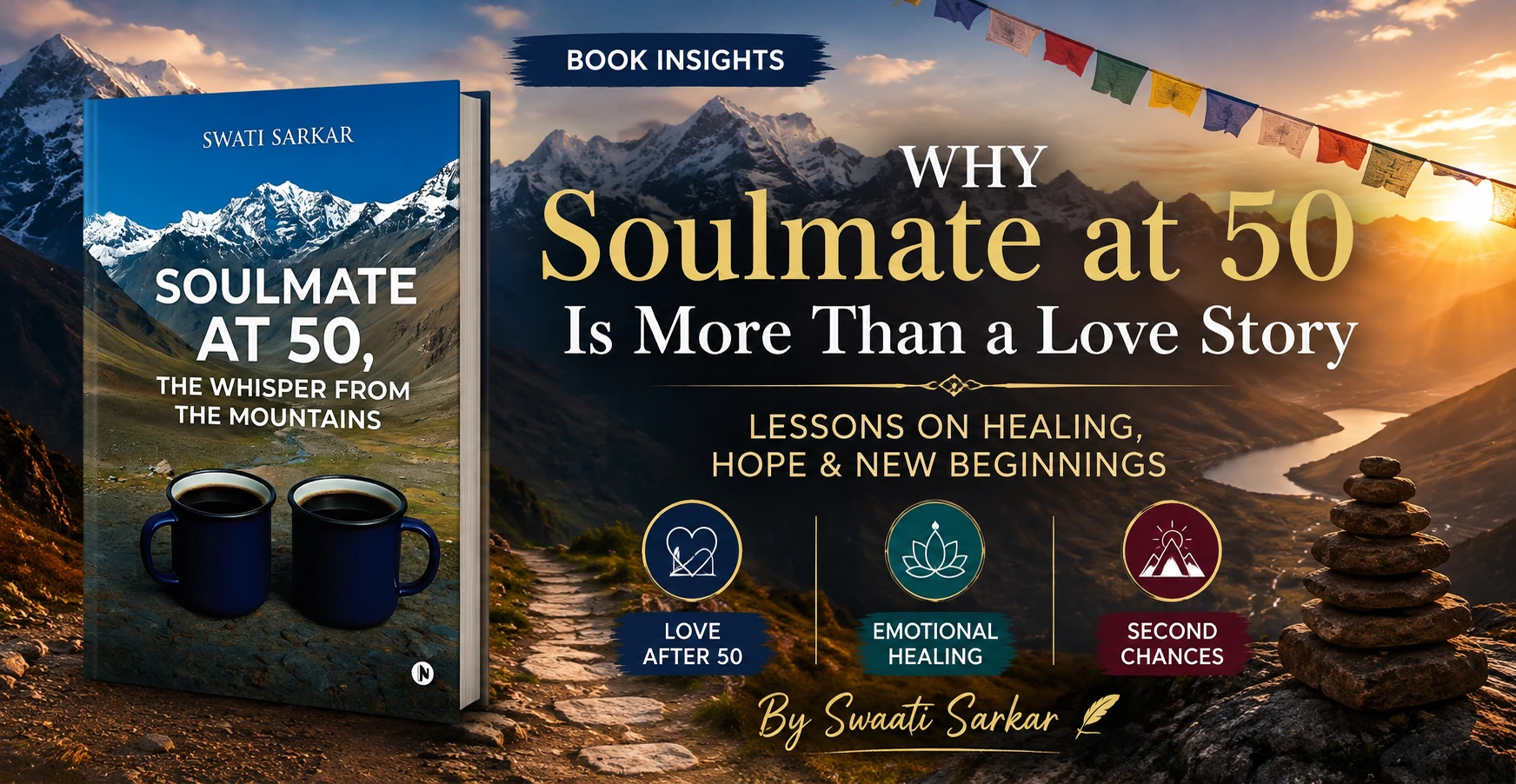 Soulmate at 50, the Whisper from the Mountains - Author Swaati Sarkar
