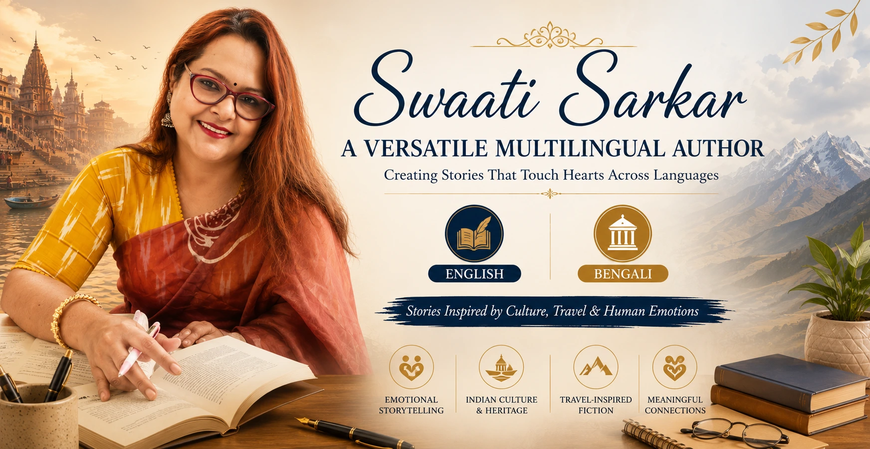 Swaati Sarkar: A Versatile Multilingual Author Creating Stories That Touch Hearts Across Languages